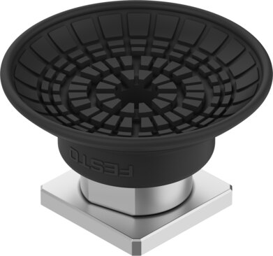 Suction cup with connector