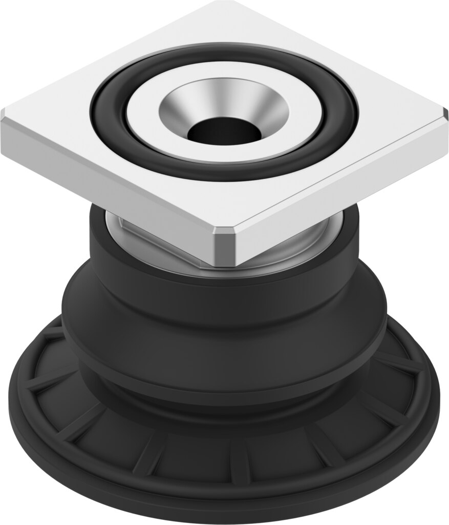 Suction cup with connector