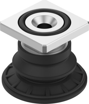 Suction cup with connector