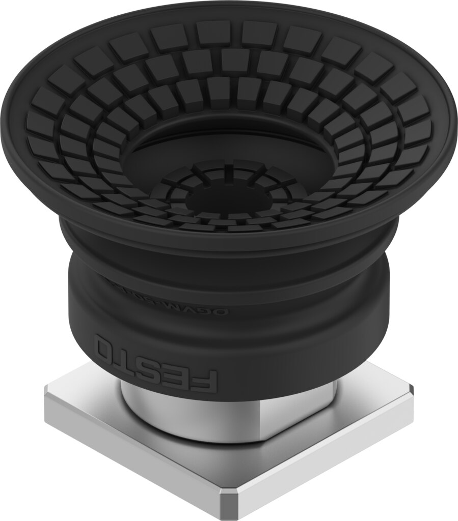 Suction cup with connector