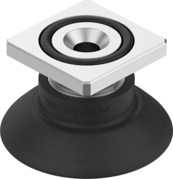 Suction cup with connector