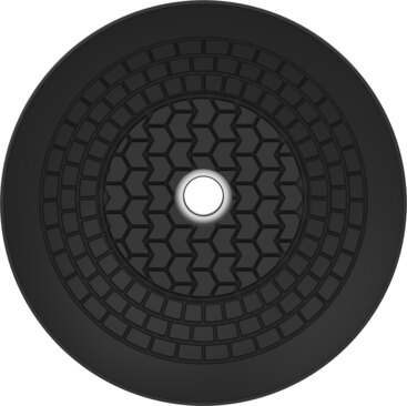 Suction cup with connector