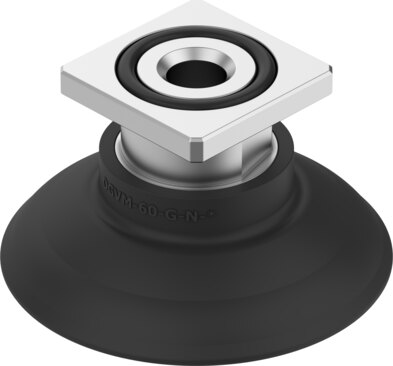 Suction cup with connector