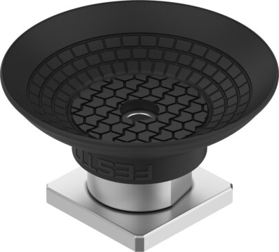 Suction cup with connector