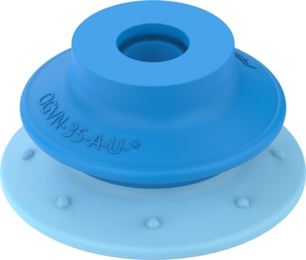 Suction cup with connection