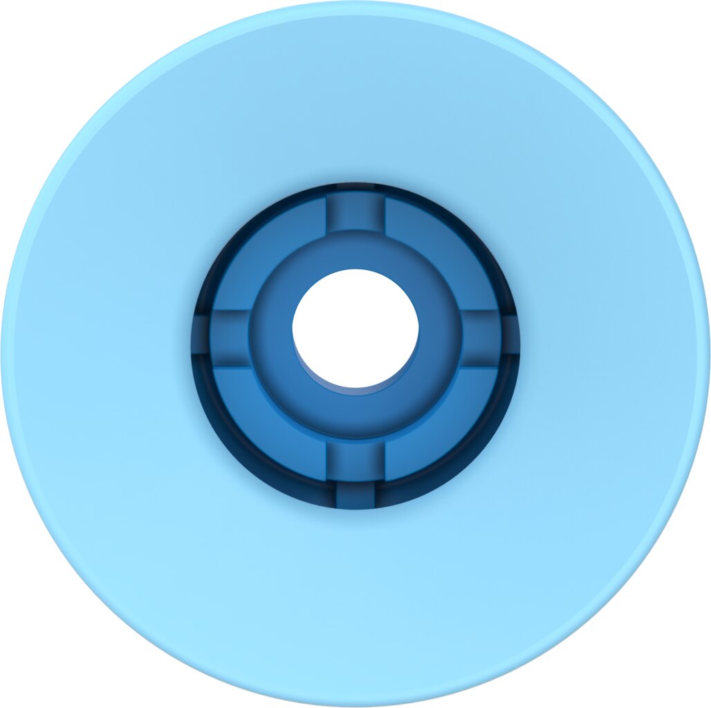 Suction cup with connection