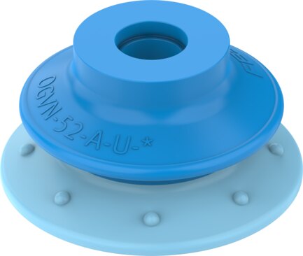 Suction cup with connection
