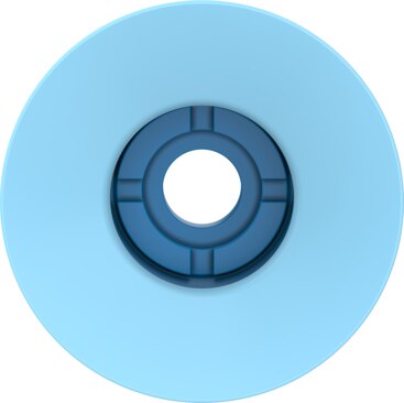 Suction cup with connection