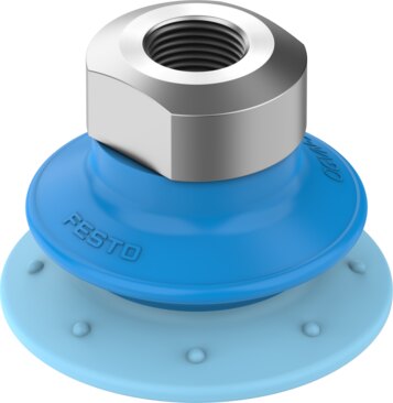 Suction cup with connection