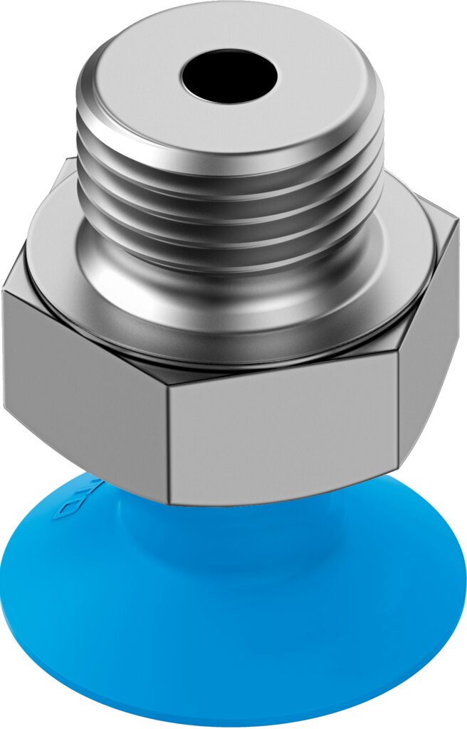 Suction cup with connection