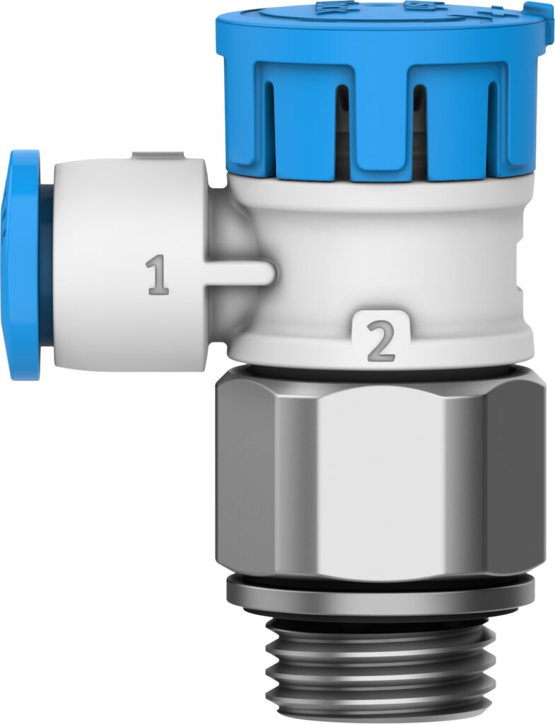 One-way flow control valve