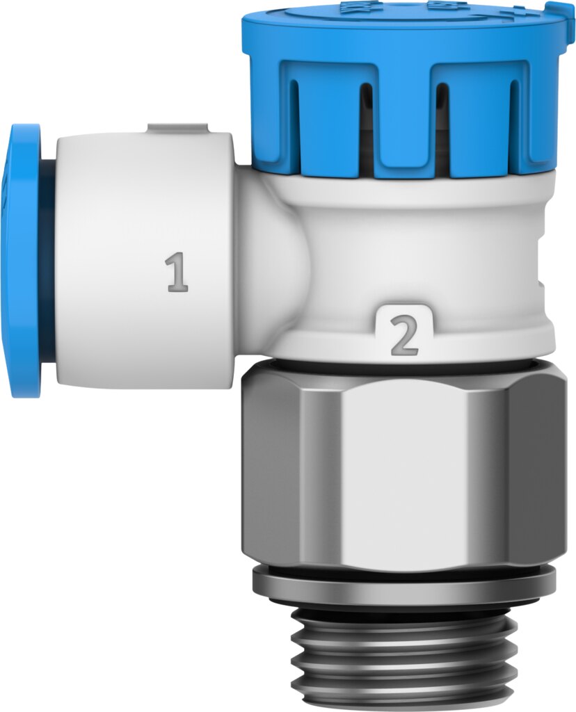 One-way flow control valve