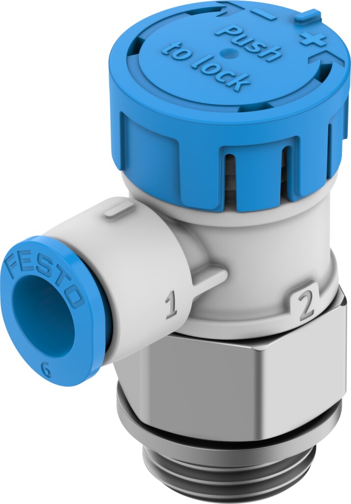 One-way flow control valve