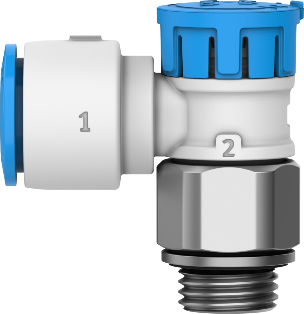 One-way flow control valve