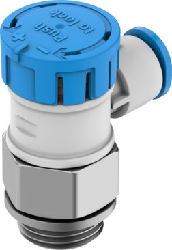 One-way flow control valve