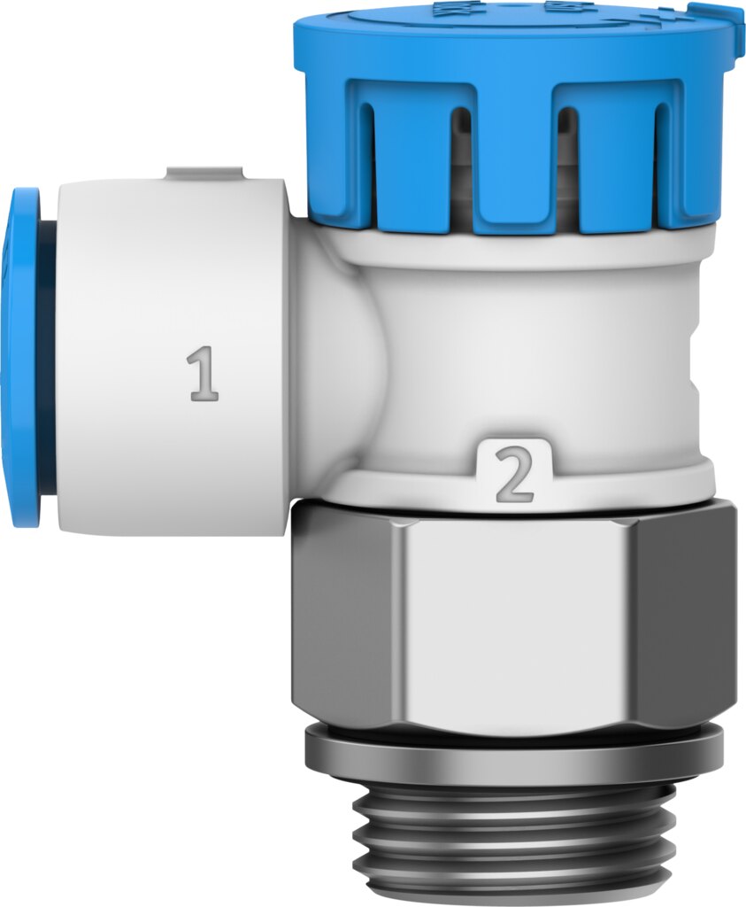 One-way flow control valve
