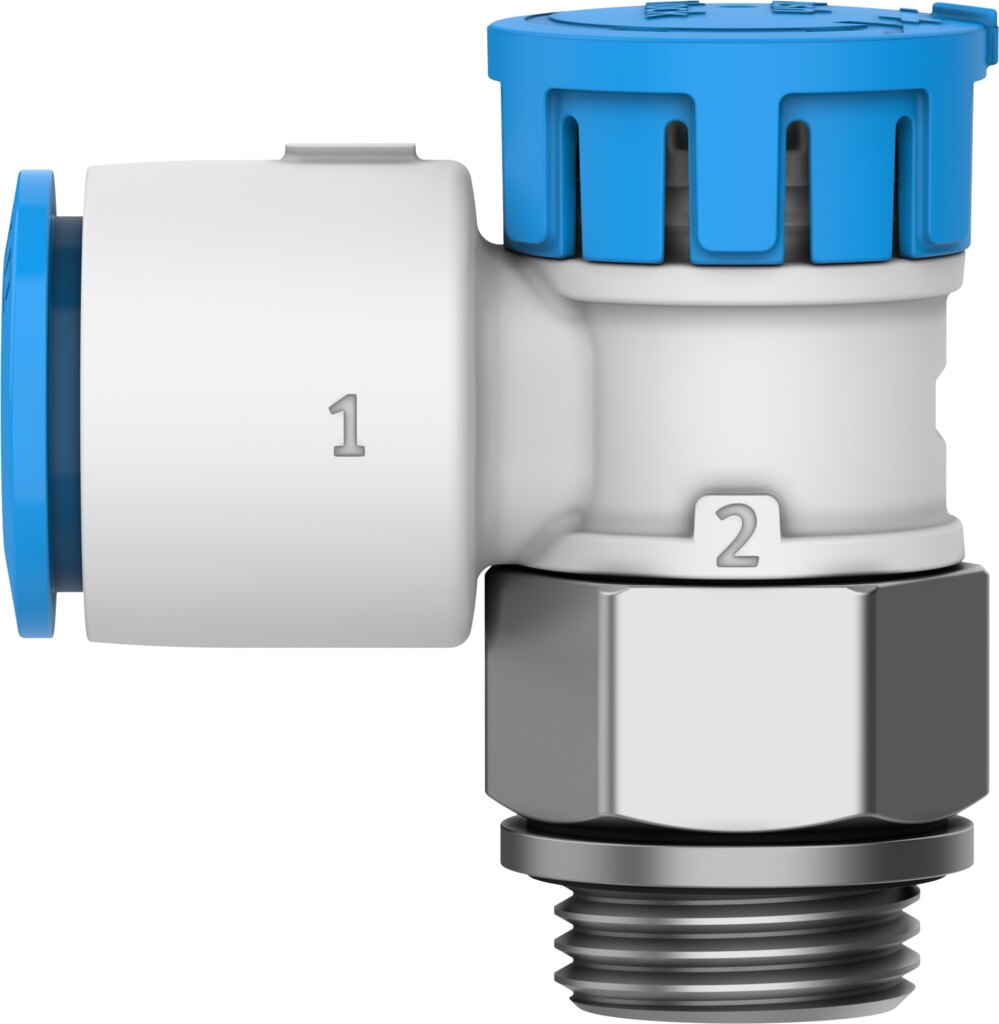 One-way flow control valve