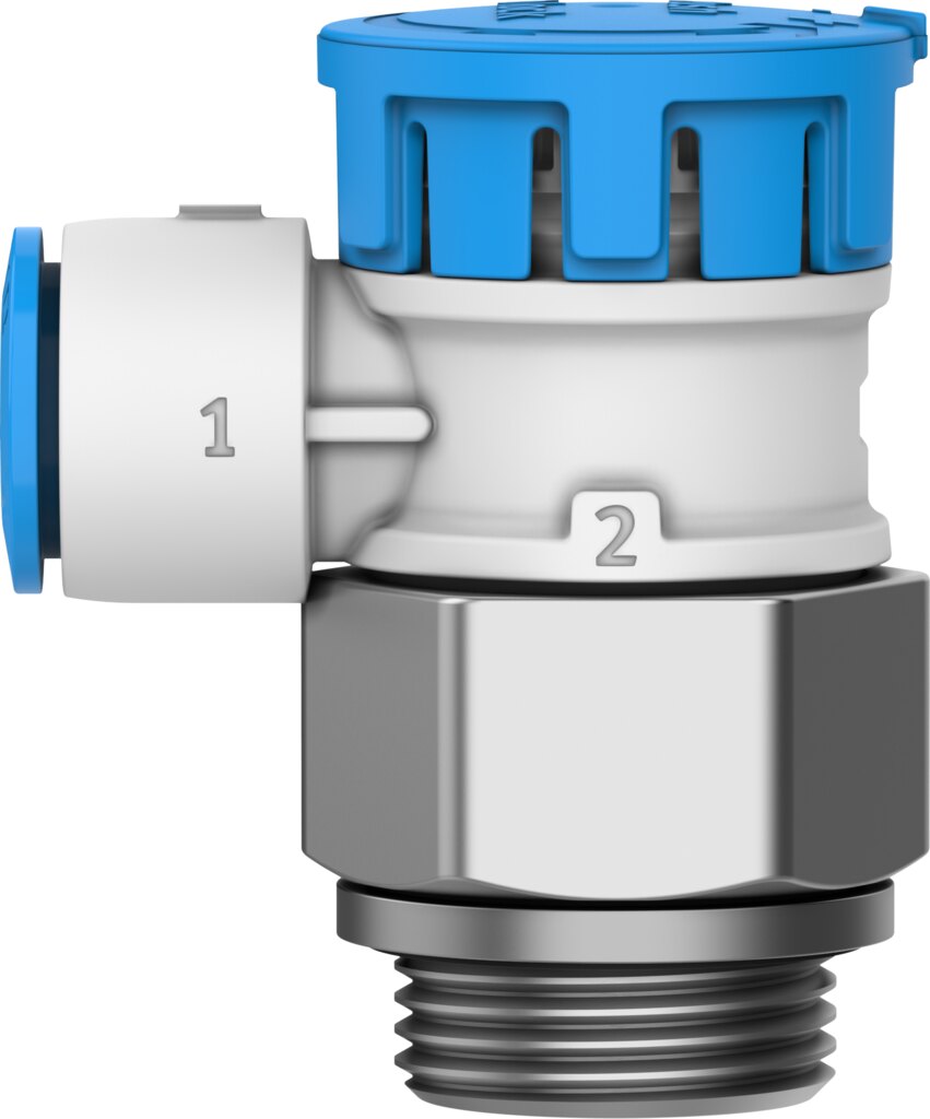 One-way flow control valve