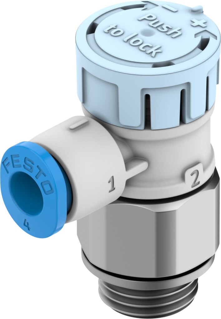 One-way flow control valve
