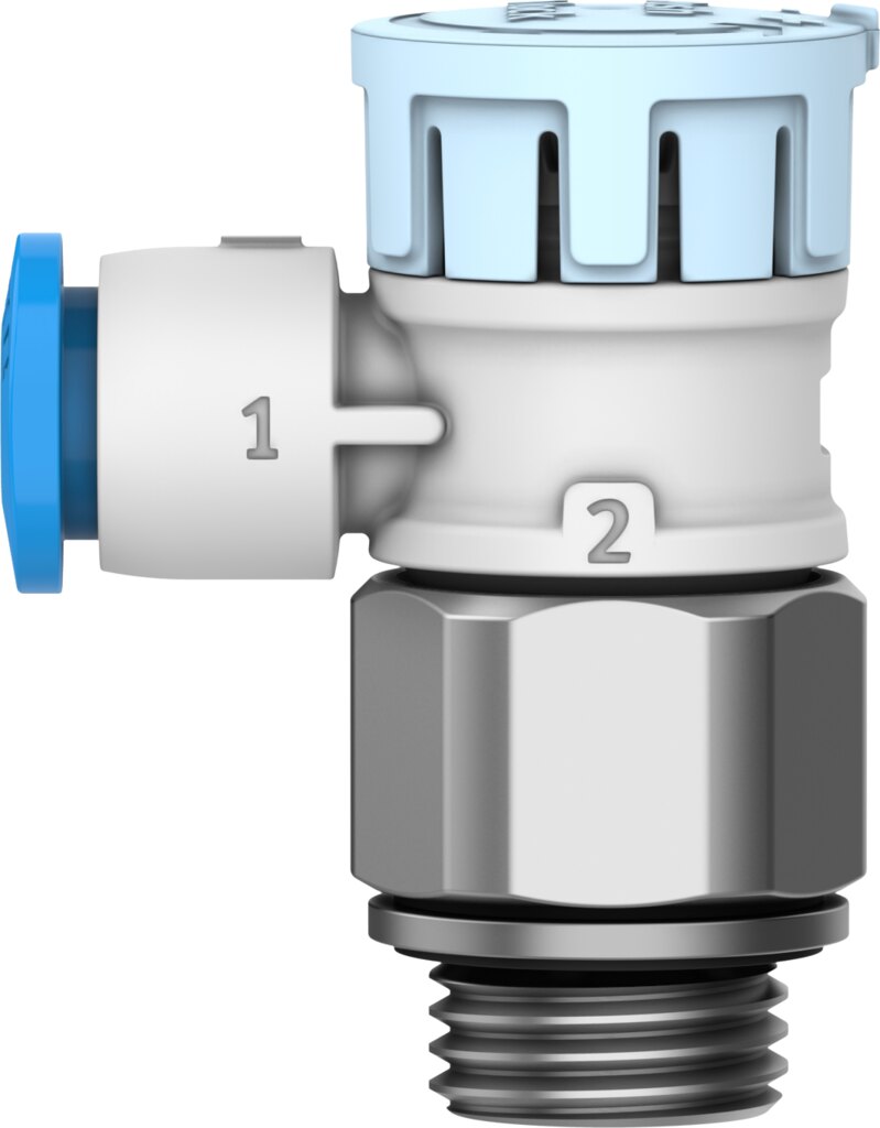 One-way flow control valve