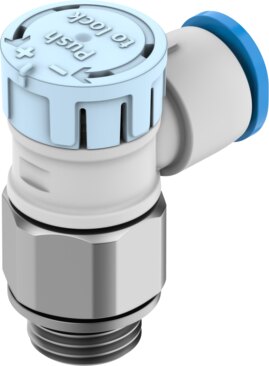One-way flow control valve