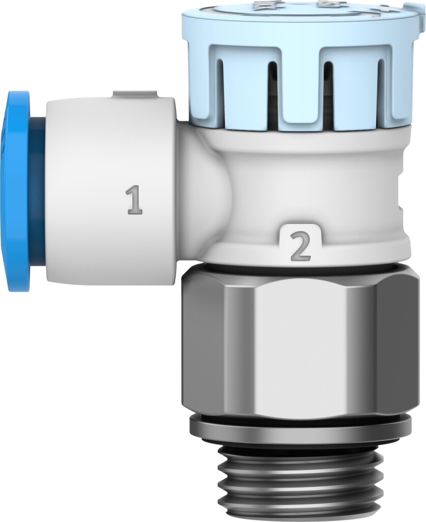 One-way flow control valve