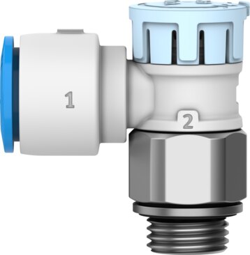 One-way flow control valve