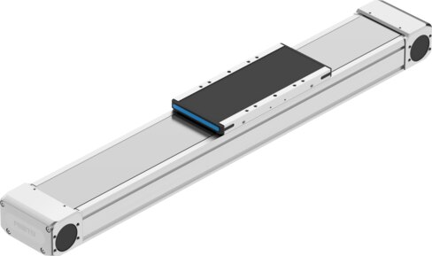 Toothed belt axis