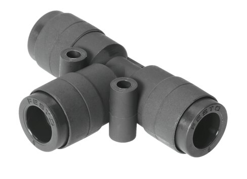 Push-in T-connector