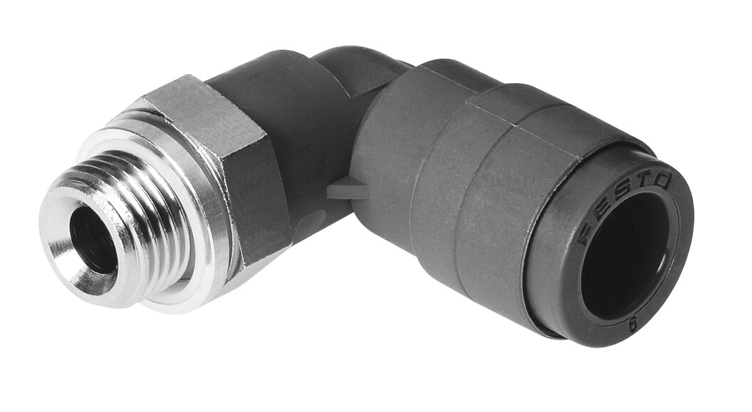 Push-in fitting, resistant to welding spatter
