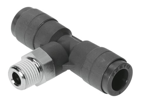 Push-in T-fitting