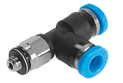 Push-in T-fitting