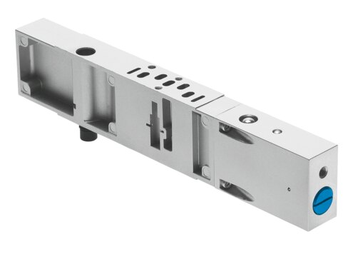 Vertical pressure shut-off plate