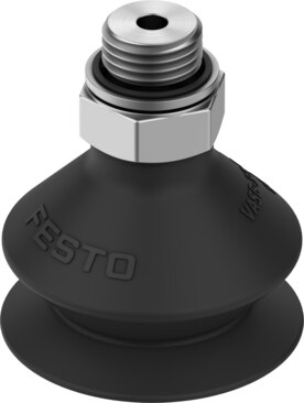 Suction cup with connection