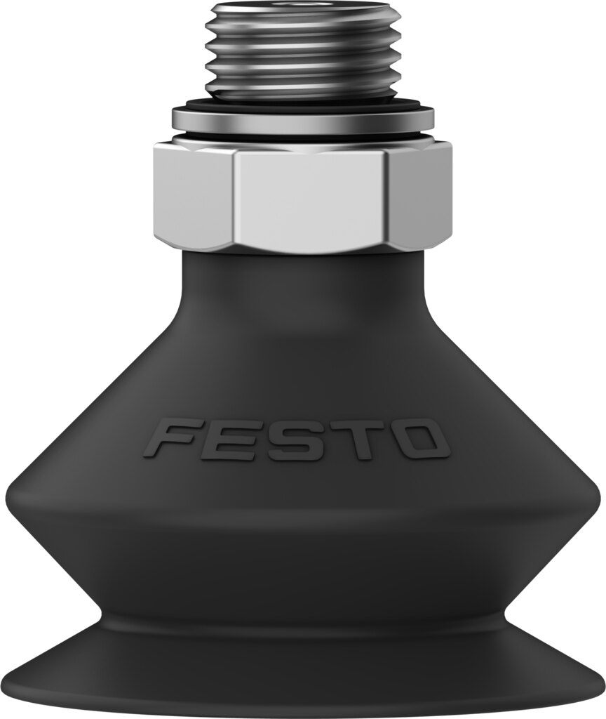 Suction cup with connection