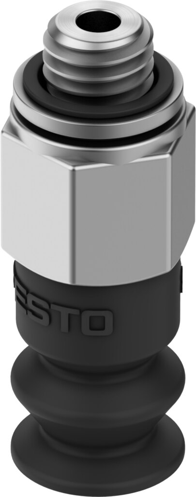 Suction cup with connection