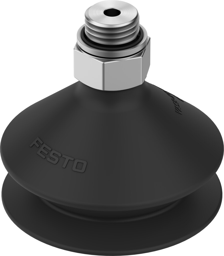 Suction cup with connection
