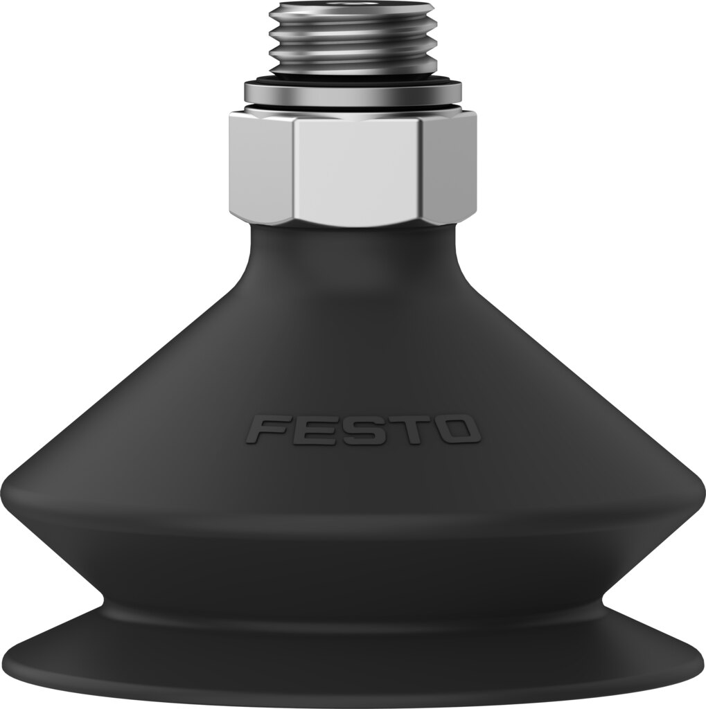 Suction cup with connection