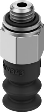 Suction cup with connection
