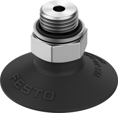 Suction cup with connection