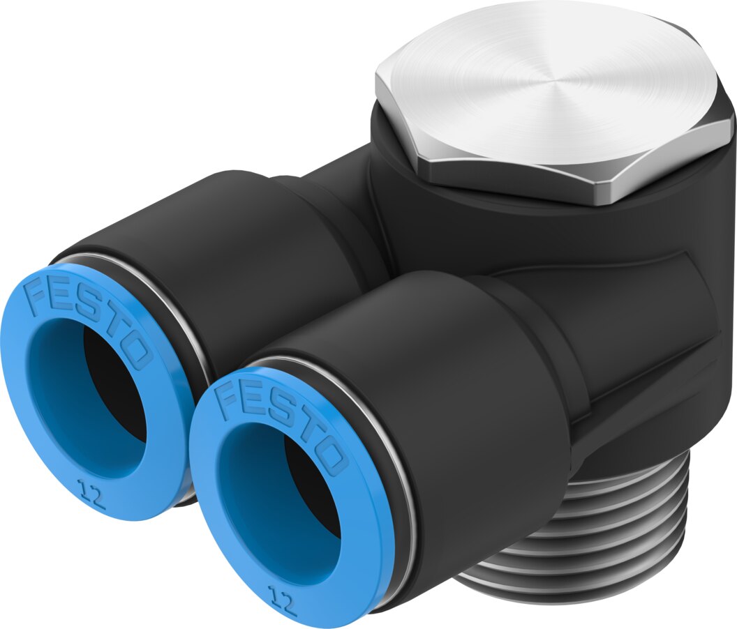 Push-in Y-fitting