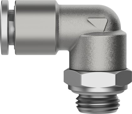 Push-in L-fitting