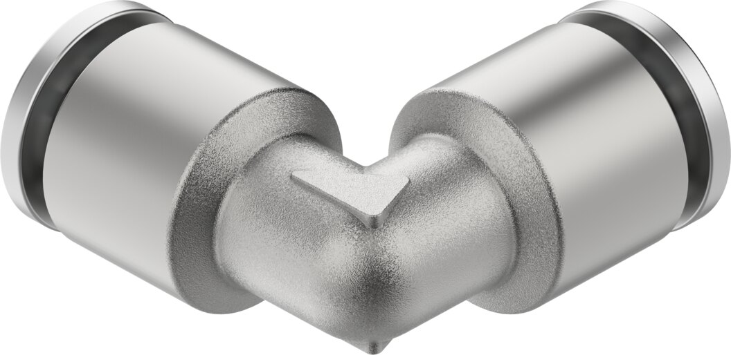 Push-in L-connector