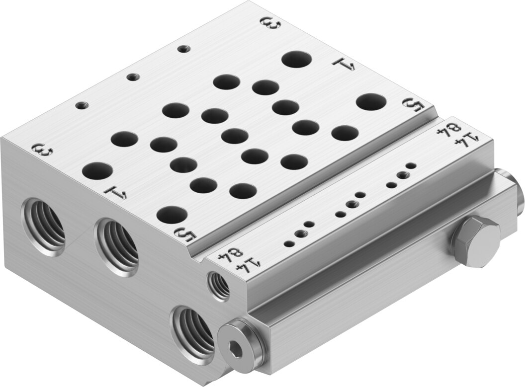 Manifold rail