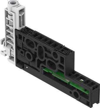 Manifold sub-base for vacuum