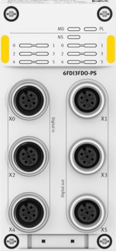 Digital input/output module
