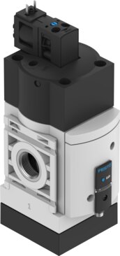 Soft-start/quick exhaust valve
