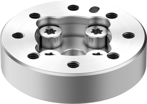 Push-on flange
