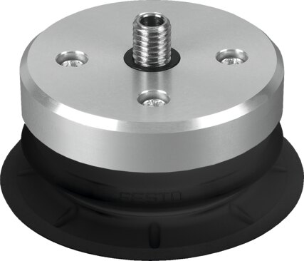 Suction cup with connection