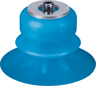 Suction cup with connection